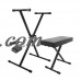 On-Stage KPK6520 Keyboard Stand/Bench Pak with Sustain Pedal   565705003